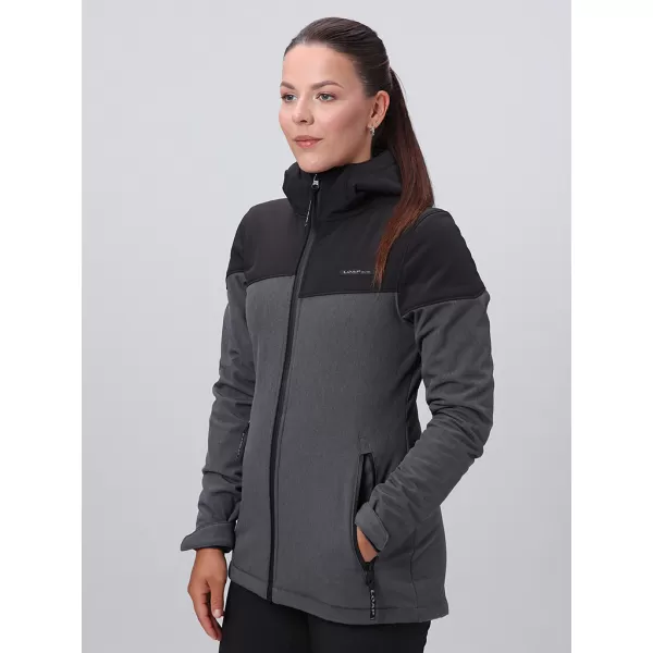  Női softshell kabát LOAP LUDYSA SÖTÉTSZÜRKE 