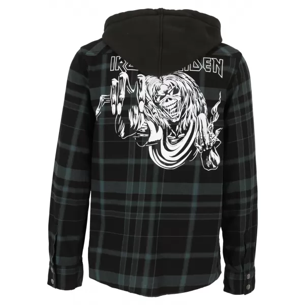  Férfi pulóver BRANDIT IRON MAIDEN BD61048 FEKETE/ZÖLD 