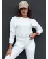 Női pulóver DSTREET CASUALVIBE FEHÉR