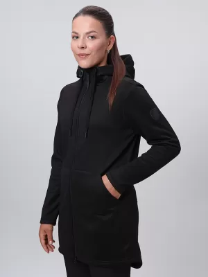 Női sport pulóver LOAP GALVA FEKETE