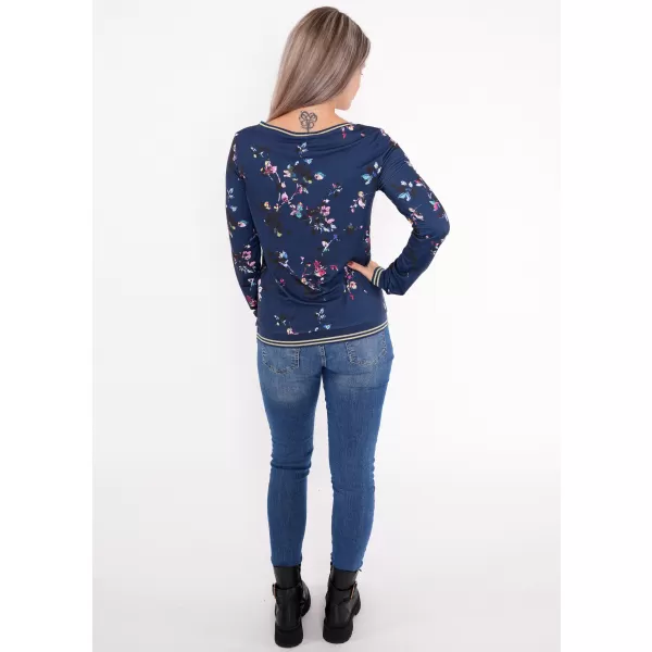  Női póló ALTISPORT DEVANA SÖTÉTKÉK 