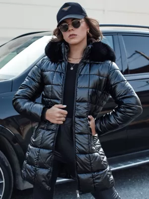 Kabát DSTREET WINTERZIP FEKETE
