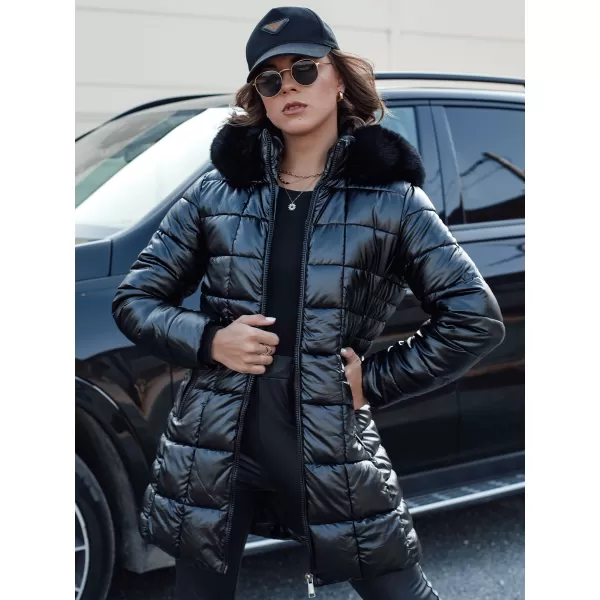  Kabát DSTREET WINTERZIP FEKETE 