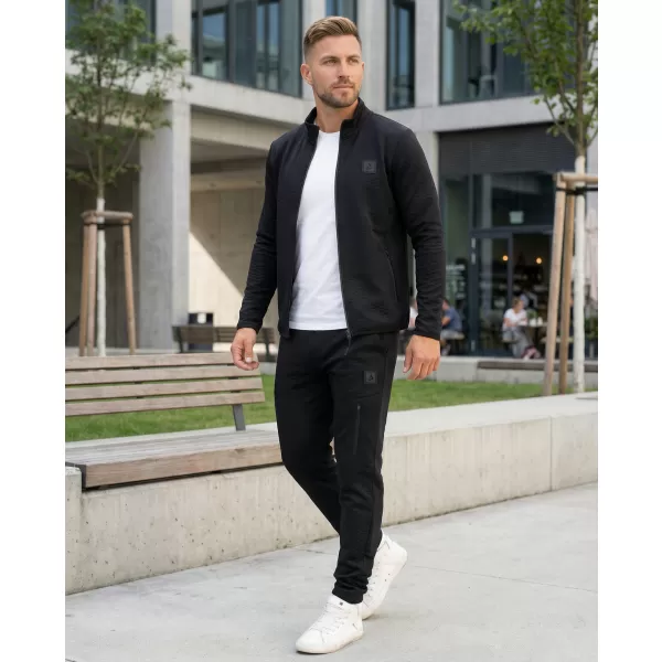  Férfi pulóver ALTISPORT DAN FEKETE 