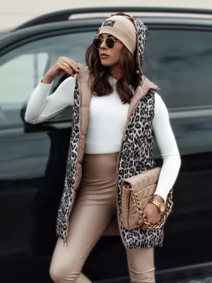 Mellény DSTREET ELEGANCIO KARAMELLA
