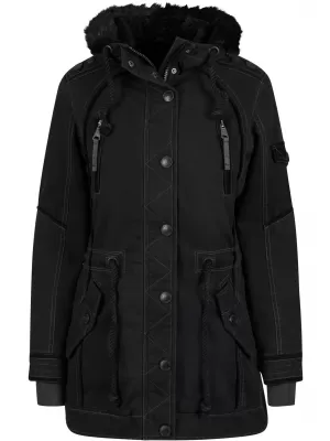 Női parka BRANDIT BD33122 FEKETE