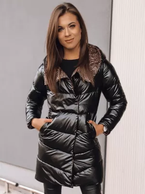 Női kabát DSTREET DELSY LONG TY3481 FEKETE