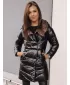 Női kabát DSTREET DELSY LONG TY3481 FEKETE