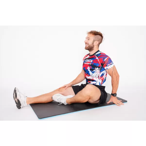 Férfi funkcionális kompressziós ing rövid ujjú prémium ALTISPORT VOJ/ALM036TR04 CSEH 