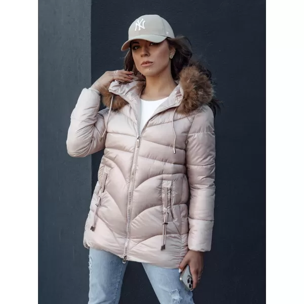  Női kabát DSTREET WINTERCHIC RÓZSASZÍN 