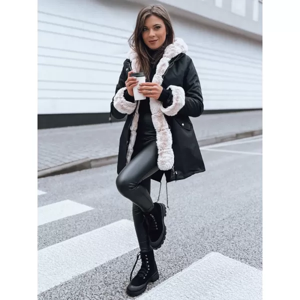 Női kabát DSTREET ARCTIC TY3985 FEKETE 