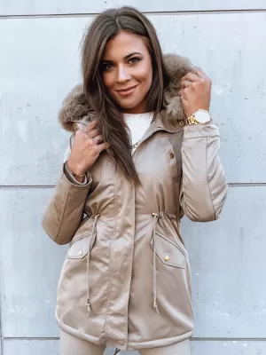 Női kabát DSTREET GODDESS BÉZS