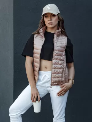 Mellény DSTREET STYLISHZ TY4449 RÓZSASZÍN