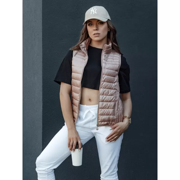  Mellény DSTREET STYLISHZ TY4449 RÓZSASZÍN 