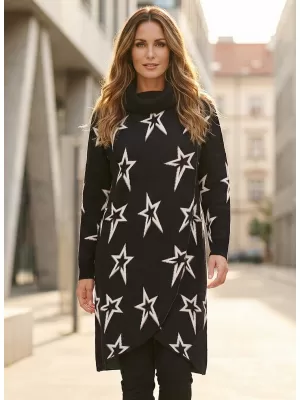 Női pulóver KIXMI TONYA FEKETE