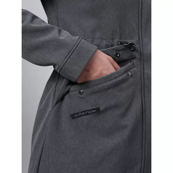  Női softshell kabát LOAP LUNARA SÖTÉTSZÜRKE 
