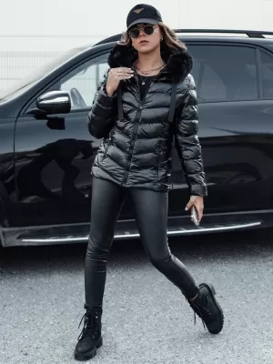 Női kabát DSTREET MIRIAL ty4574 FEKETE