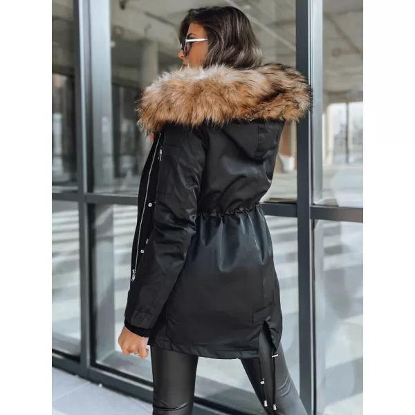  Női kabát DSTREET GARNET TY3947 FEKETE 