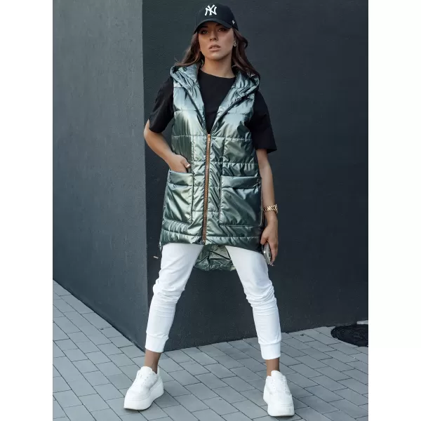  Mellény DSTREET JESS TY4454 ZÖLD 