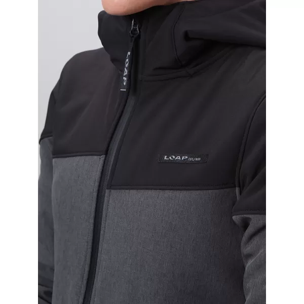  Női softshell kabát LOAP LUDYSA SÖTÉTSZÜRKE 