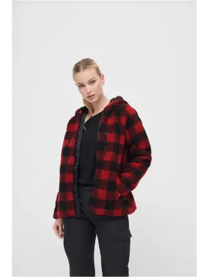 Női kabát BRANDIT BD55005 PIROS/FEKETE