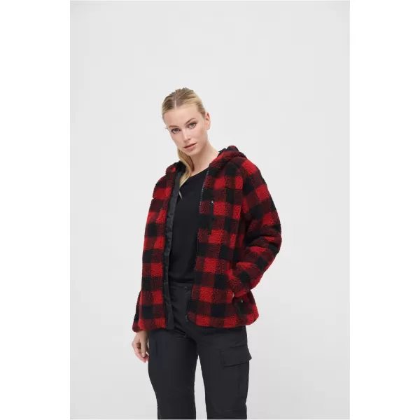  Női kabát BRANDIT BD55005 PIROS/FEKETE 