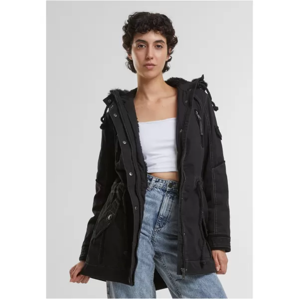  Női parka BRANDIT BD33122 FEKETE 
