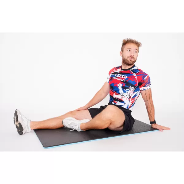  Férfi funkcionális kompressziós ing rövid ujjú prémium ALTISPORT VOJ/ALM036TR04 CSEH 