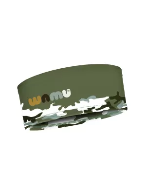 Gyermek sport fejpánt CAMOUFLAGE KHAKI WAMU