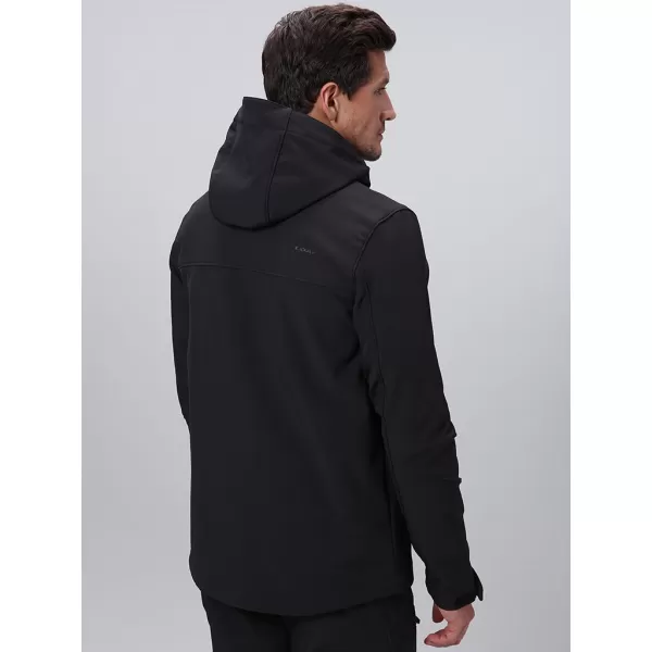  Férfi softshell kabát LOAP LUCAS FEKETE 