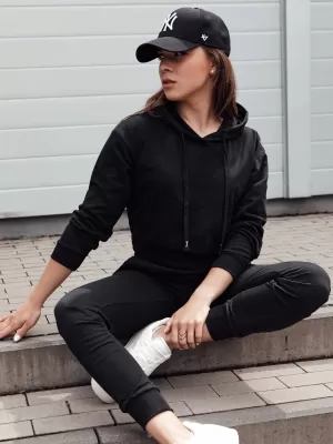 Női pulóver DSTREET by1307 FEKETE