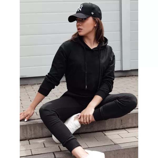  Női pulóver DSTREET by1307 FEKETE 