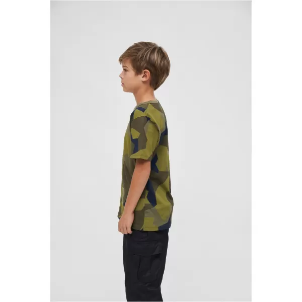  T -póló BRANDIT T BD6017 SVÉD CAMO 
