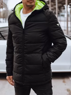 Férfi téli kabát DSTREET FEKETE