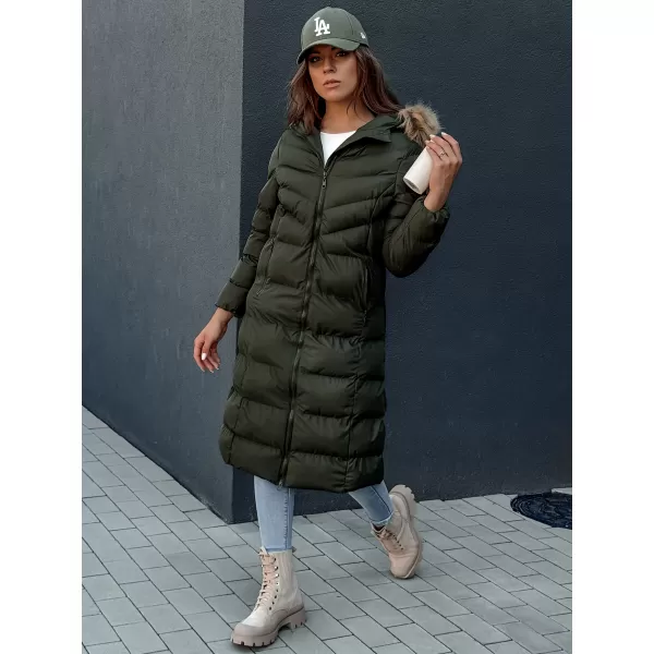  Kabát DSTREET LUXWARM SÖTÉTZÖLD 