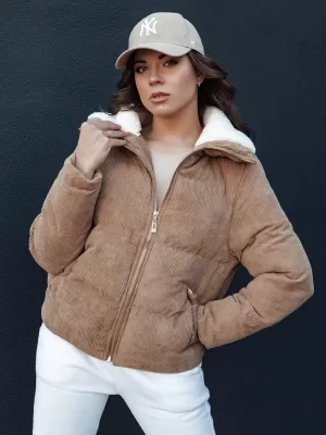Női kabát DSTREET TRENDYGLAM TY4359 BÉZS