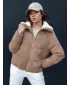 Női kabát DSTREET TRENDYGLAM TY4359 BÉZS