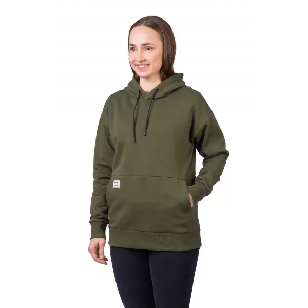  Női pulóver HANNAH SANDY HOODY SZŐLŐLEVÉL 