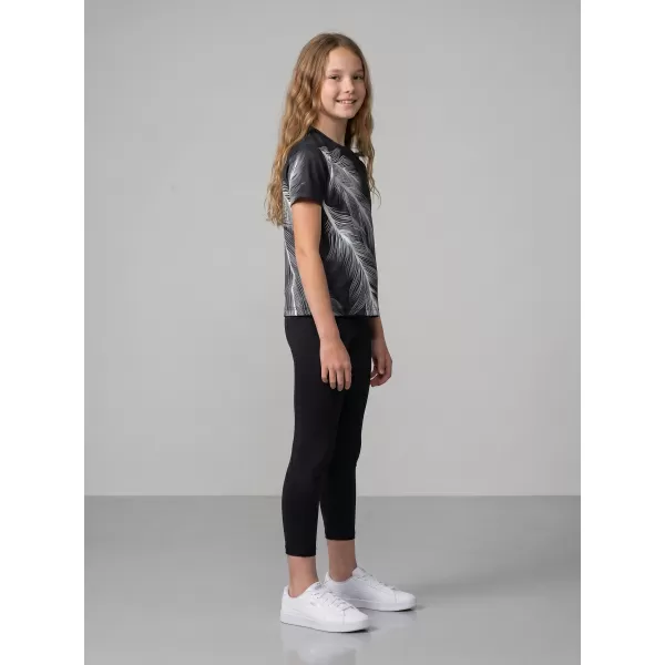  Gyermek prémium funkcionális póló ALTISPORT VOJ/ALK001TR01 FEKETE/SZÜRKE 