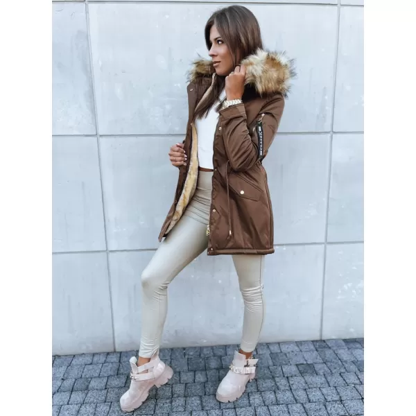  Női kabát DSTREET VIXEN TY3871 KARAMELLA 