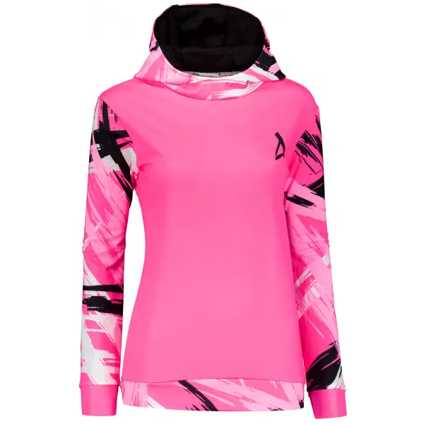  Prémium funkcionális női pulóver ALTISPORT VOJ/ALW039MI01 FLUO RÓZSASZÍN 