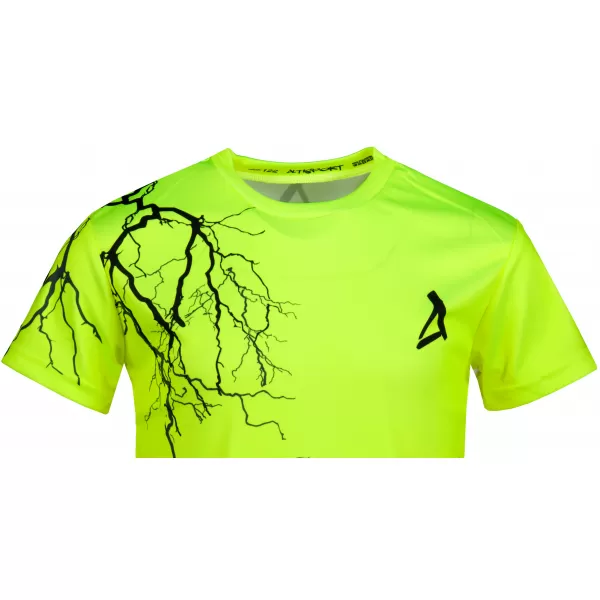  Gyermek prémium funkcionális póló ALTISPORT VOJ/ALK004TR01 NEON SÁRGA 