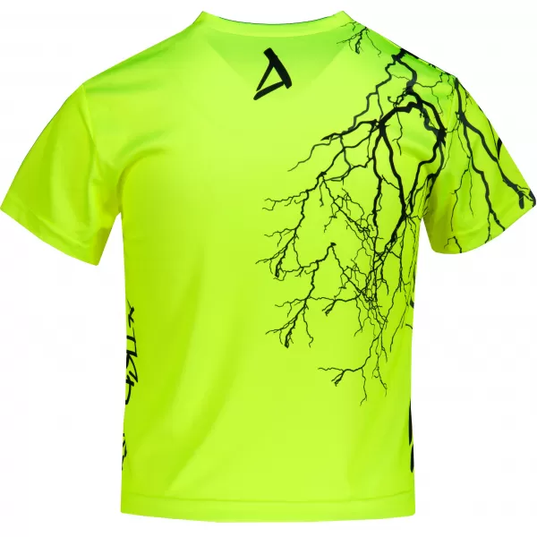  Gyermek prémium funkcionális póló ALTISPORT VOJ/ALK004TR01 NEON SÁRGA 
