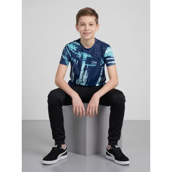  Gyermek prémium funkcionális póló ALTISPORT VOJ/ALK010TR01 KIRÁLYKÉK 