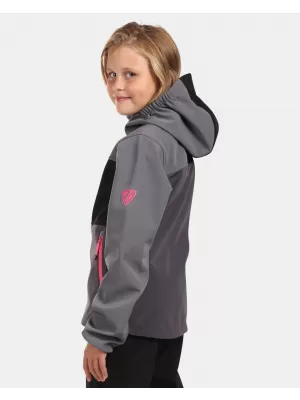 Lányos softshell kabát KILPI RAVIA-J WJ0113KI FEKETE