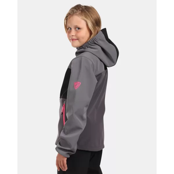  Lányos softshell kabát KILPI RAVIA-J WJ0113KI FEKETE 