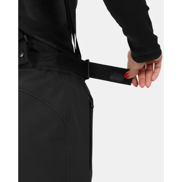  Női softshell sínadrág KILPI RHEA-W WL0409KI FEKETE 