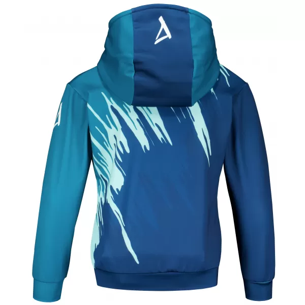  Gyermek prémium funkcionális pulóver ALTISPORT VOJ/ALK006MI01 KEROZIN/KÉK 