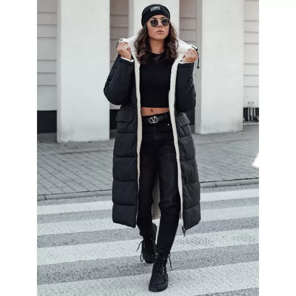  Kabát DSTREET GLAMPUFF TY4606 FEKETE 
