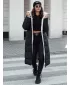 Kabát DSTREET GLAMPUFF TY4606 FEKETE